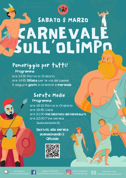 Carnevale sull'Olimpo